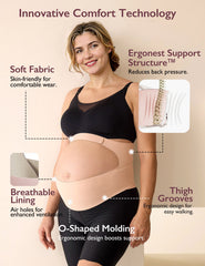 Postpartum Recovery Bundle: Ergonest Belly Band and Postpartum Petite Belly Band